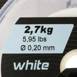 Fil Line Abrasion White 1000m Pêche En Mer -Pêche En Mer Boutique fil line abrasion white 1000m peche en mer 2