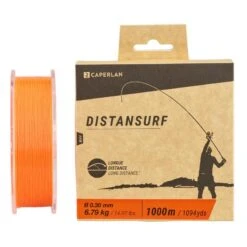 Fil Pêche En Surfcasting Orange DISTANSURF -Pêche En Mer Boutique fil peche en surfcasting orange distansurf 5