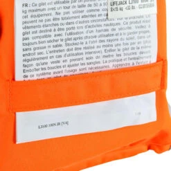 Tribord Gilet De Sauvetage Mousse Bateau Enfant LJ 100N Orange -Pêche En Mer Boutique gilet de sauvetage mousse bateau enfant lj 100n orange 8